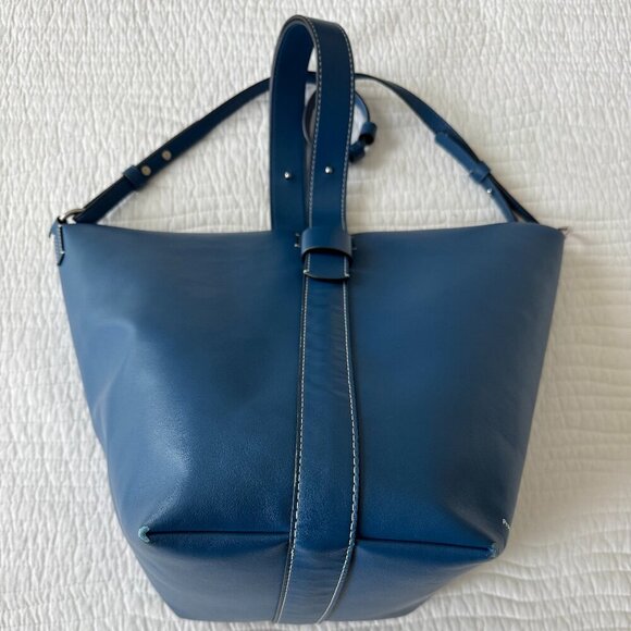 Proenza Schouler / white label Sullivan bucket Deep Blue Tote - Picture 4 of 13